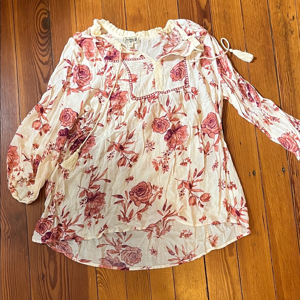 Women’s floral blouse